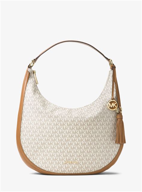 michael kors lydia logo shoulder bag|MICHAEL Michael Kors Lydia Logo Shoulder Bag, Color Brown.